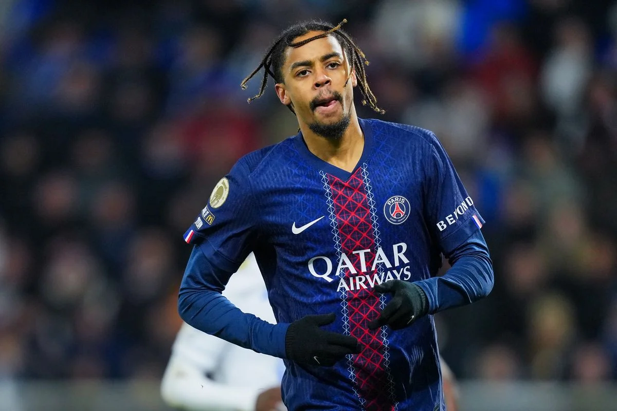 Bradley Barcola is tipped to leave PSG