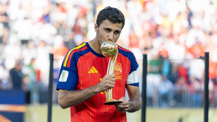 Rodri was named the best player at the 2026 World Cup