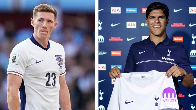 Elliot Anderson (left) and Mateus Fernandes (right)