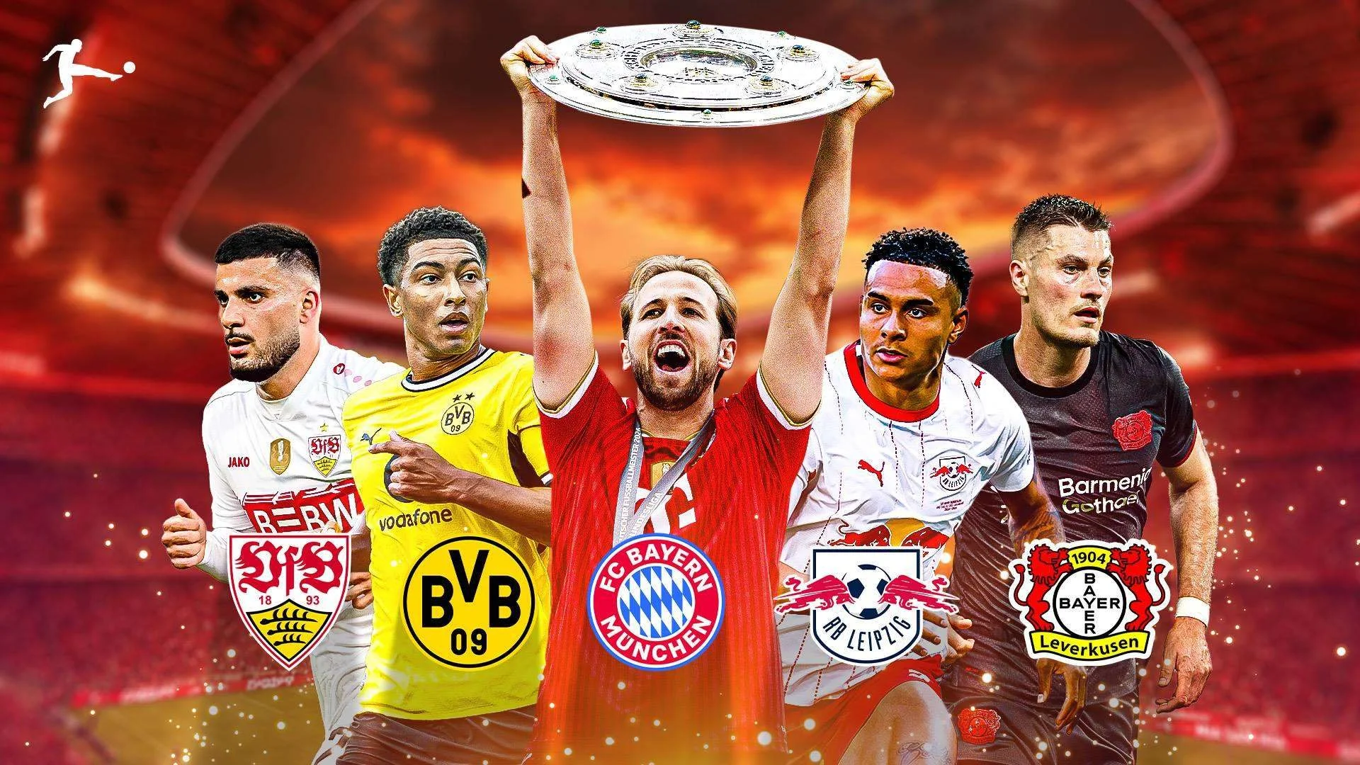 Who can challenge Bayern Munich for the Bundesliga title?