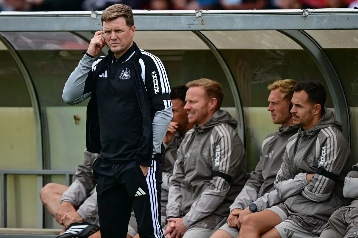Newcastle United Head Coach Eddie Howe