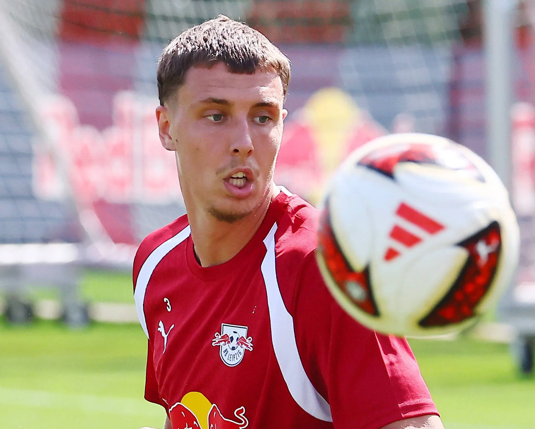 Maxime Estève is preparing for his first season of Bundesliga football with RB Leipzig.